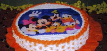 Bolo Turma do Mickey