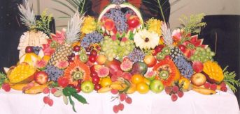Mesa de Frutas